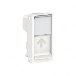 Caratula RJ45 Schneider Electric 1 M Keystone Blanco NU946018