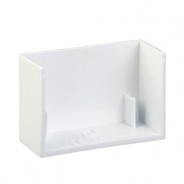 Schneider Tapa Final PVC 16x40mm Blanca 110200