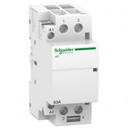 Contactor modular Schneider 63A 2NO 220-240V 50Hz A9C20862