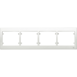 Marco BJC Iris 4 Elem Horizontal Blanco 18004