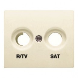 Tapa toma R/TV-SAT BJC Iris Beige 18320A