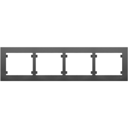 BJC Iris Plus Marco 4 Elem Horizontal Antracita Cosso 18014AC