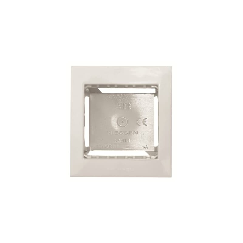 Zócalo superficie ABB 2 M Blanco N2991-1-BL