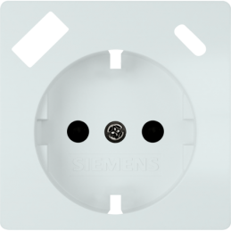 MIRO, TAPA SCHUKO USB AC, BLANCO POLAR 5