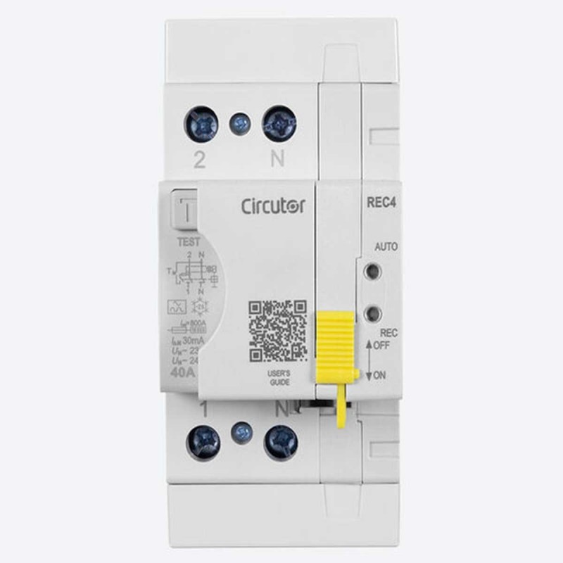 Interruptor diferencial autorearmable REC4-2P-40-30 P26A21 CIRCUTOR