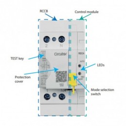 Interruptor diferencial autorearmable REC4-2P-40-30 P26A21 CIRCUTOR