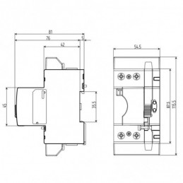 Interruptor diferencial autorearmable REC4-2P-40-30 P26A21 CIRCUTOR