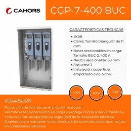 Cahors C.G.P. Esquema 7 BUC 400A 0446729-400