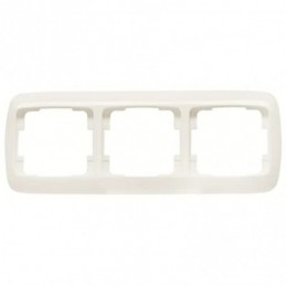 Niessen Marco 3 Elem Horizontal Blanco Alpino 82731-BA