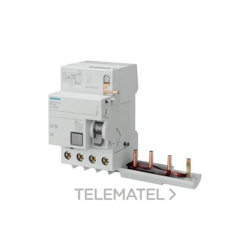 Siemens Disyuntor de Corriente Residual 5SM26450