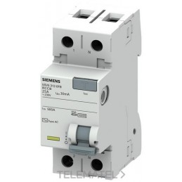 Siemens Disyuntor diferencial 1PN 6kA 30mA C40 5SU1356-7KK40