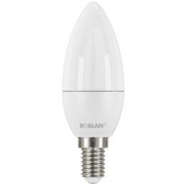 LED VELA 5W CÁLIDO 3000K E14 470LM 220-