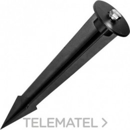 PINCHO DE SUELO PARA PROYECTORES DE 10W Y 20W TC NEGRO