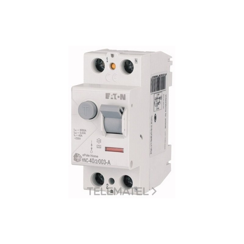 INTERRUPTOR DIFERENCIAL HOME, 2P, 40A, 3