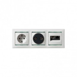 Legrand Base de Corriente Valena 2PT 16A 230V Marfil 774321