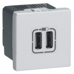 Legrand Cargador Doble USB 2M 3A 15W Blanco 278594L