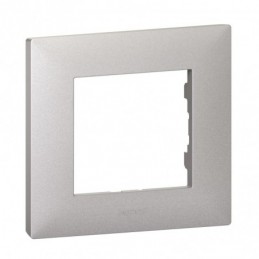 Legrand Placa embellecedora Niloé Step aluminio 864371