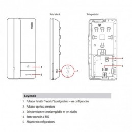 Teléfono 2 hilos Serie 8 374794