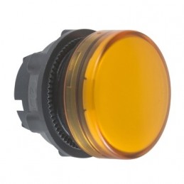 Schneider Cabeza piloto luminoso LED amarillo ZB5AV053